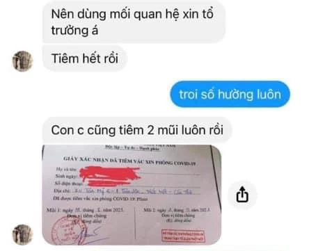 Đoạn trò chuyện được cho là của mẹ bé T và một người bạn.