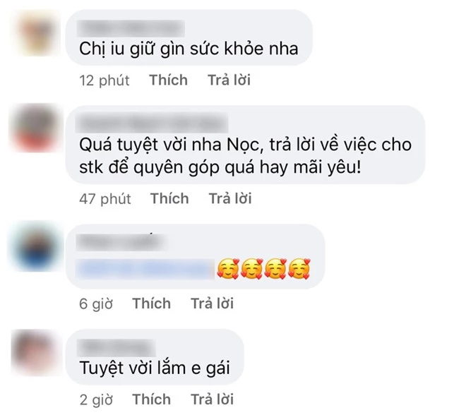 Giữa bão sao kê của loạt sao Việt đình đám, Lan Ngọc phản ứng cực khéo khi bị hỏi số tài khoản để quyên góp! - Ảnh 4.