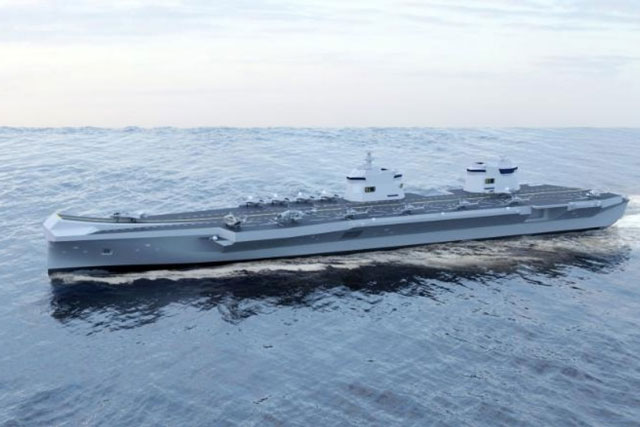 Tàu sân bay mới của Hàn Quốc có thể sẽ giống chiến hạm HMS Queen Elizabeth của Anh
