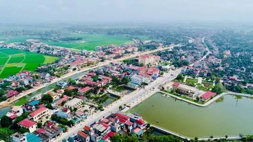 Toàn cảnh huyện Hậu Lộc (Thanh Hóa)