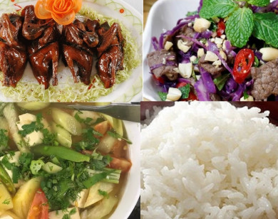 Thực đơn cơm chiều: Món ngon chiều lòng cả nhà