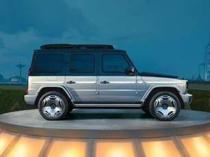 Cận cảnh SUV Mercedes-Benz G-Class concept chạy điện
