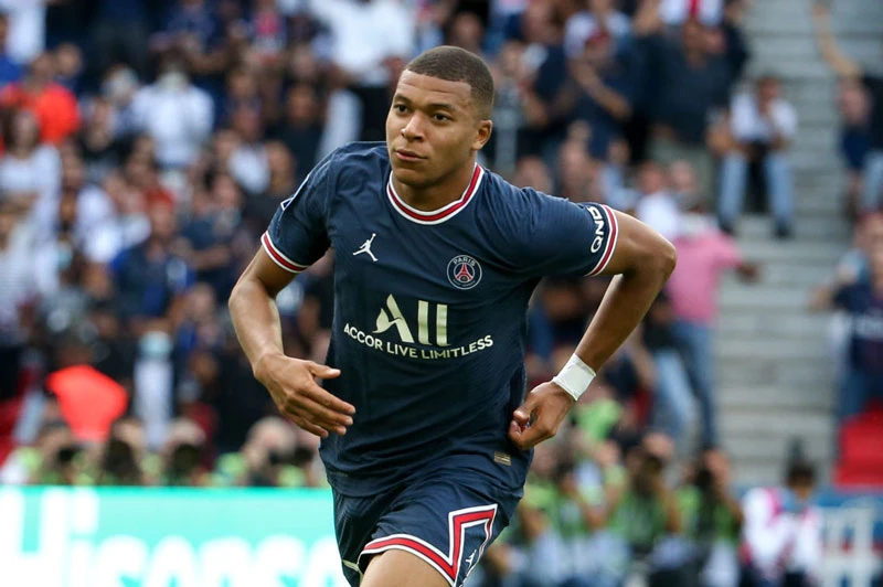 6. Kylian Mbappe (PSG).