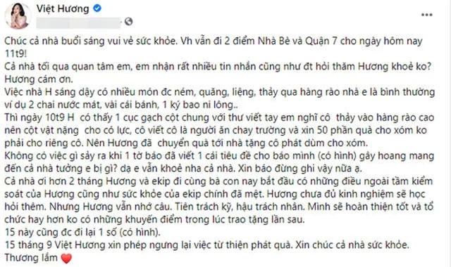 Sao Việt tuyên bố dừng làm từ thiện: Người sức tàn lực kiệt, người phải nén nước mắt, huỷ follow bạn bè vì lý do này? - Ảnh 2.