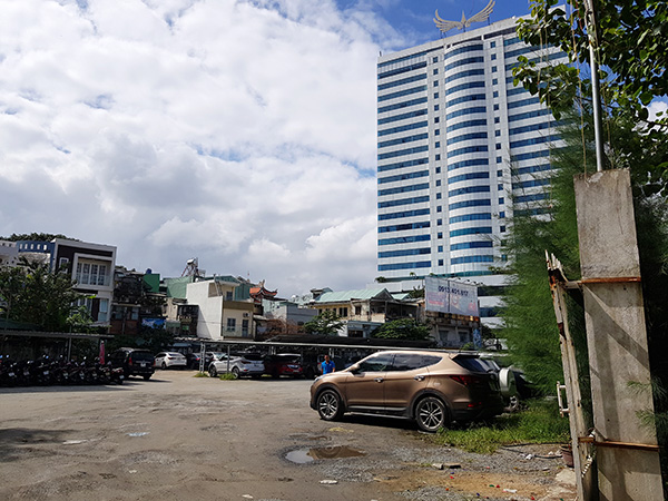 Khu đất 2.144m2 ở mặt tiền đường Nguyễn Văn Linh – Hoàng Diệu sẽ được TP Đà Nẵng đấu giá quyền sử dụng đất làm bãi đỗ xe