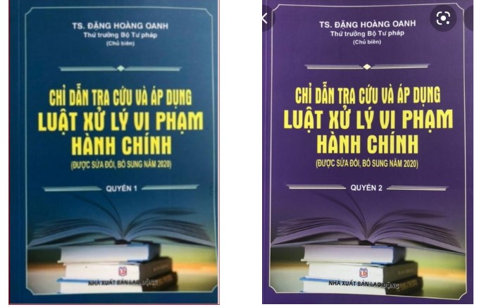 Sách mạo danh lãnh đạo Bộ Tư pháp đang bị mua bán công khai