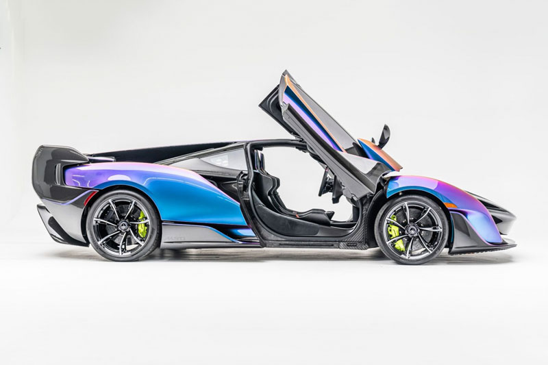 Chiêm ngưỡng siêu xe McLaren Sabre với màu sơn độc nhất vô nhị