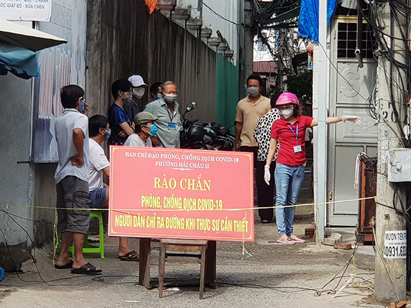 Đà Nẵng: Tiếp tục phát hiện các ca dương tính cộng đồng qua xét nghiệm hộ gia đình