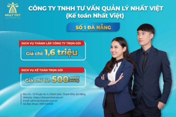 Kế toán Nhất Việt - Địa chỉ cung cấp dịch vụ kế toán uy tín top đầu hiện nay.