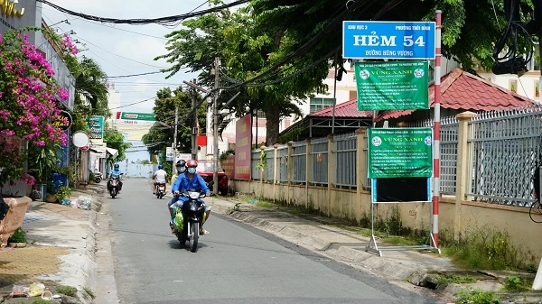 Nội ô TP Cần Thơ cũng đã có nhiều vùng xanh được lập ra.