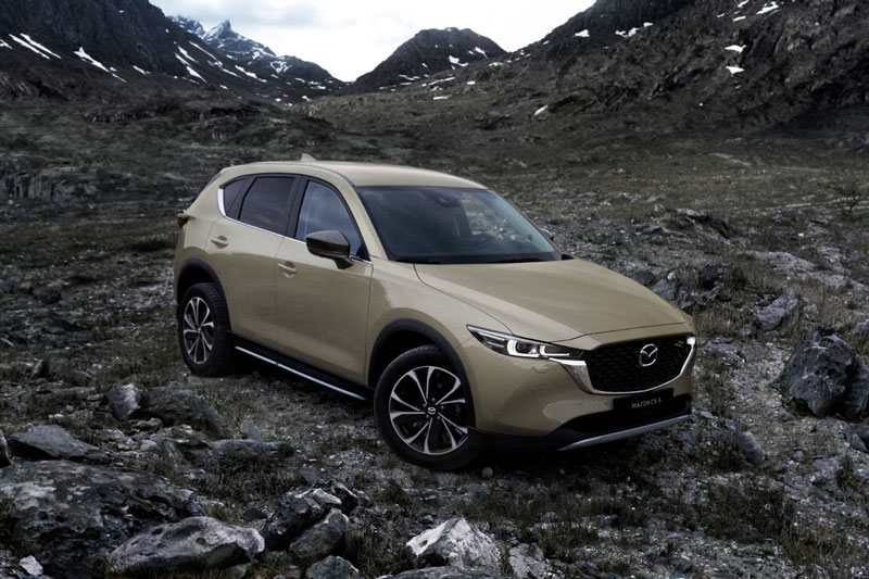 Mazda CX-5 2022 ra mắt với màu sắc mới, hệ dẫn động AWD