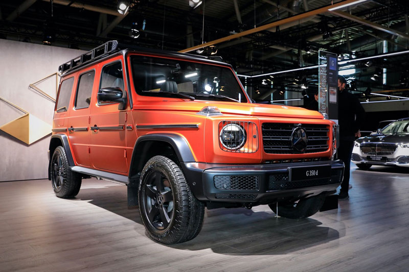 Mercedes-Benz G-Class 2022 có gói trang bị mới