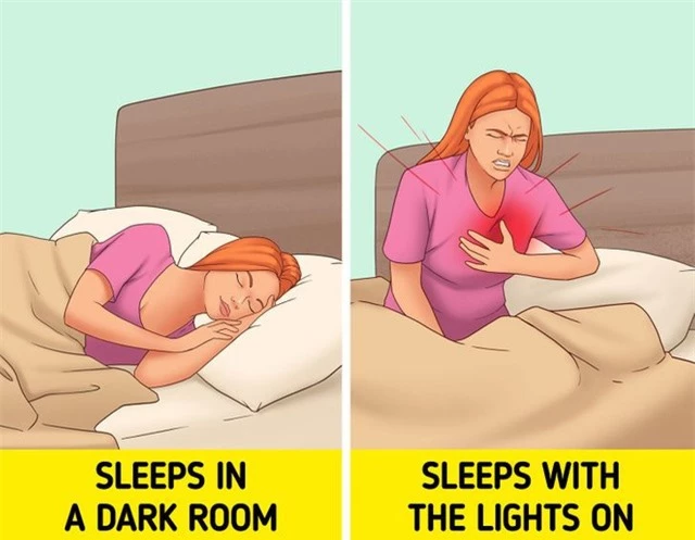 Những tác hại nghiêm trọng nếu “bật đèn sáng” khi đi ngủ? - Ảnh 1.