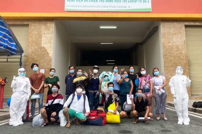 Hơn 6.000 bệnh nhân COVID-19 tại BV dã chiến số 3 (TP Hồ Chí Minh) được xuất viện