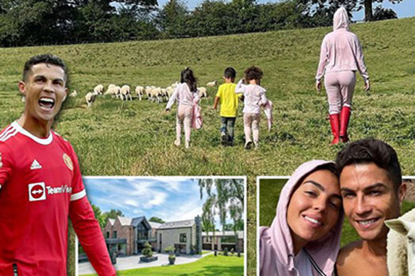 Ronaldo phải chuyển nhà vì sợ tiếng cừu kêu