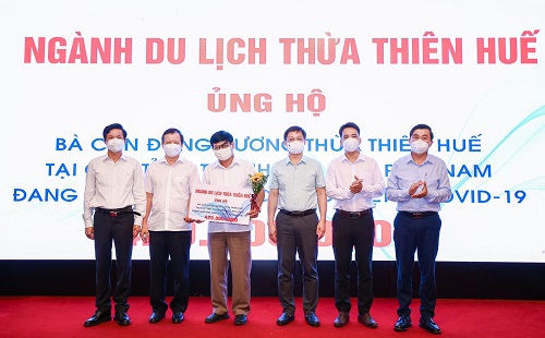 Ngành Du lịch Thừa Thiên Huế ủng hộ đồng hương phía Nam bị ảnh hưởng dịch COVID-19