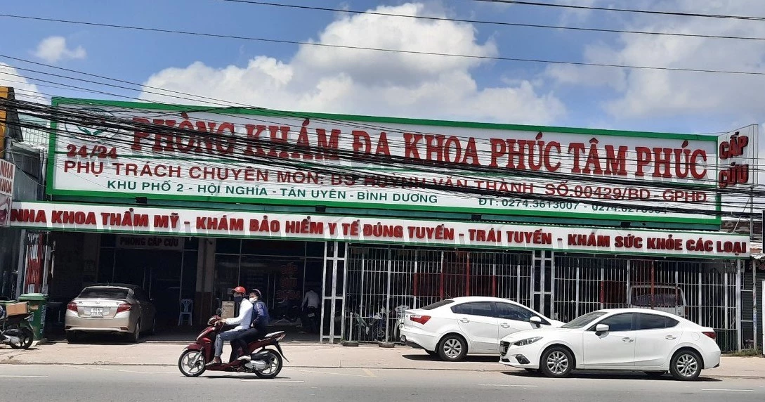 Trạm được đặt tại Phòng khám Đa khoa tư nhân Phúc Tâm Phúc (khu phố 2, phường Hội Nghĩa, thị xã Tân Uyên)