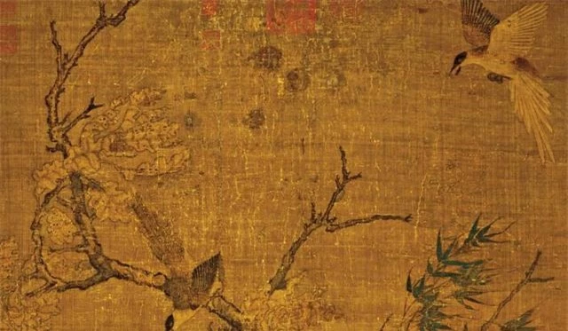 Phóng to bức họa mùa thu, thấy 8 chữ khắc trên thây cây, hậu thế truy ngay ra lai lịch bức tranh: Có 1 vụ bê bối chấn động Tống triều - Ảnh 6.