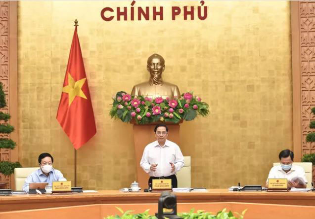 Ban hành Nghị quyết Phiên họp Chính phủ thường kỳ tháng 8/2021