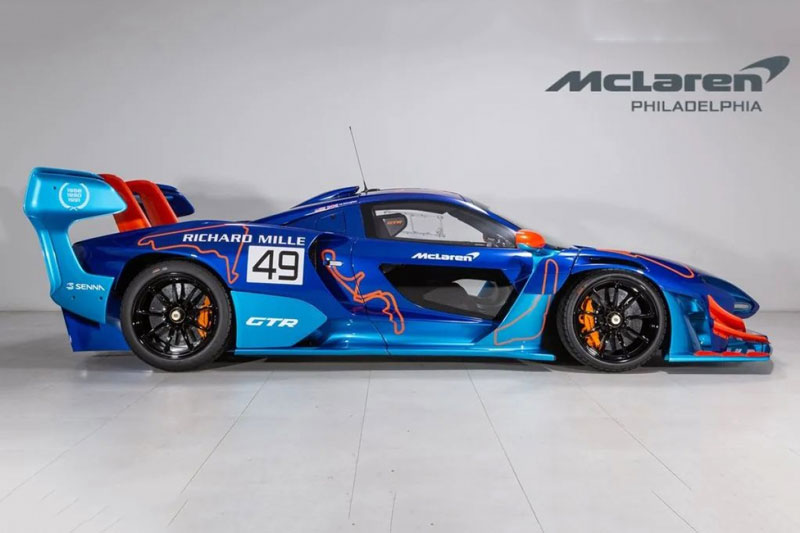 Cận cảnh siêu xe McLaren Senna GTR cá nhân hóa đặc biệt, giá 46 tỷ đồng