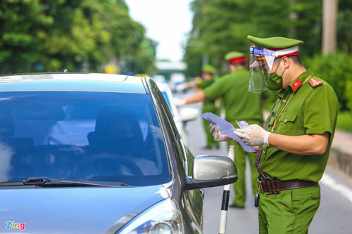 Người ở vùng xanh của Hà Nội có được đi các tỉnh khác?