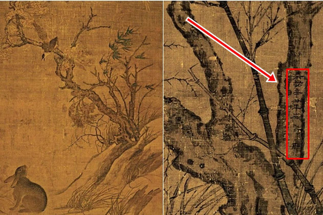 Phóng to bức họa mùa thu, thấy 8 chữ khắc trên thây cây, hậu thế truy ngay ra lai lịch bức tranh: Có 1 vụ bê bối chấn động Tống triều