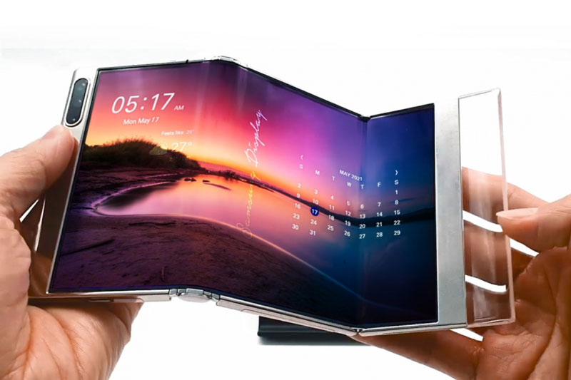 Samsung lại phô diễn công nghệ màn hình gập chưa từng có