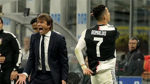 Ronaldo không thích Conte dẫn dắt MU