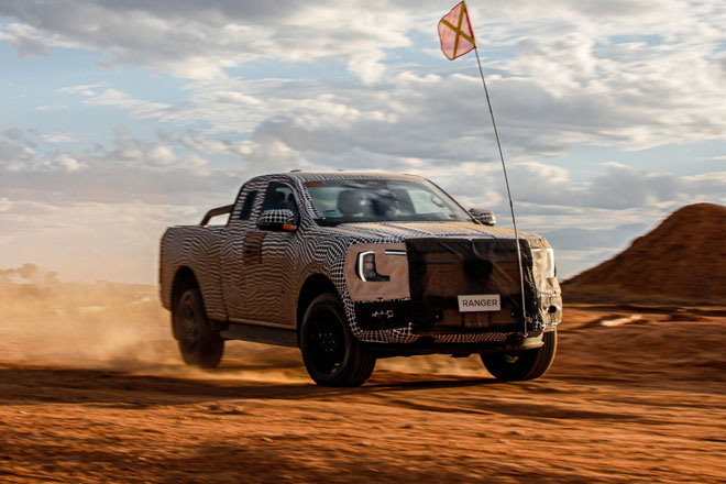 Ford Ranger thế hệ mới lộ diện thiết kế như F-150