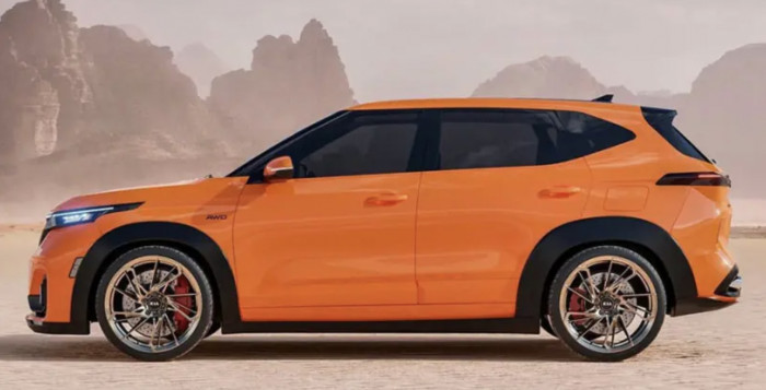 Lộ diện Kia Seltos GTZ thể thao và mạnh mẽ