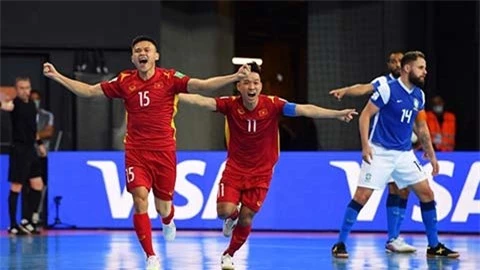 ĐT futsal Việt Nam gặp Nga hoặc Kazakhstan ở vòng 1/8 futsal World Cup 2021