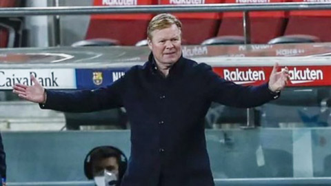 HLV Koeman không lo lắng về tương lai