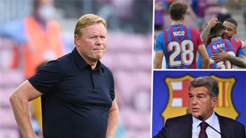 Barca rất muốn sa thải Koeman nhưng nan giải