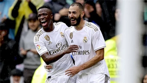 Benzema & Vinicius: Đối tác vàng trên hàng công Real