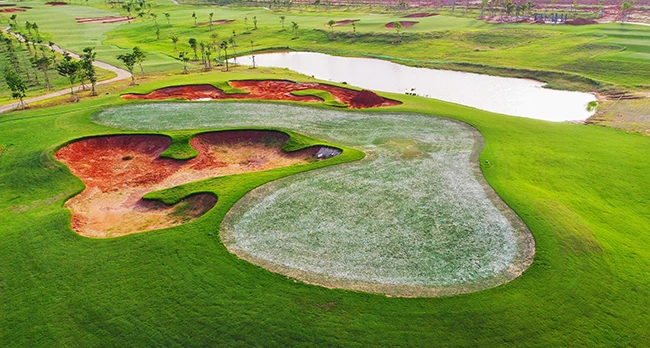 Cụm sân golf PGA 36 hố duy nhất tại VN có bản quyền từ Mỹ.