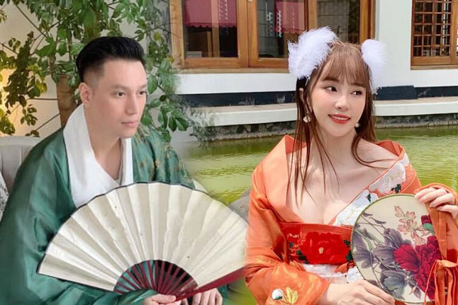 Hậu nghi vấn sống chung, Quỳnh Nga và Việt Anh cùng hóa chị Hằng chú Cuội 'hạ phàm' chơi trăng