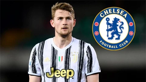 De Ligt có điều khoản đặc biệt để Chelsea tự tin chiêu mộ vào mùa Hè tới