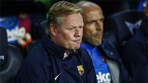 HLV Koeman sẽ còn 4 trận để giữ ghế