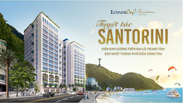 Tuyệt tác Santorini ngay cung đường đẹp nhất trung tâm thành phố biển Vũng Tàu 