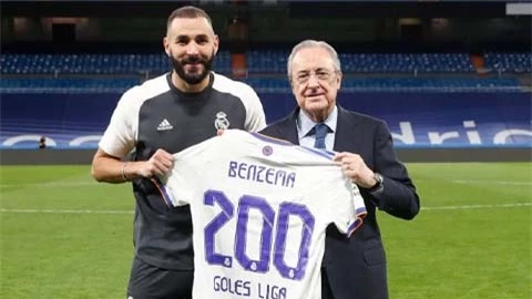 Benzema vượt kỳ tích của Ronaldo và Messi