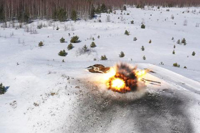 Cơ chế xuyên phá của Vikhr-1 phá hủy mọi cỗ tăng