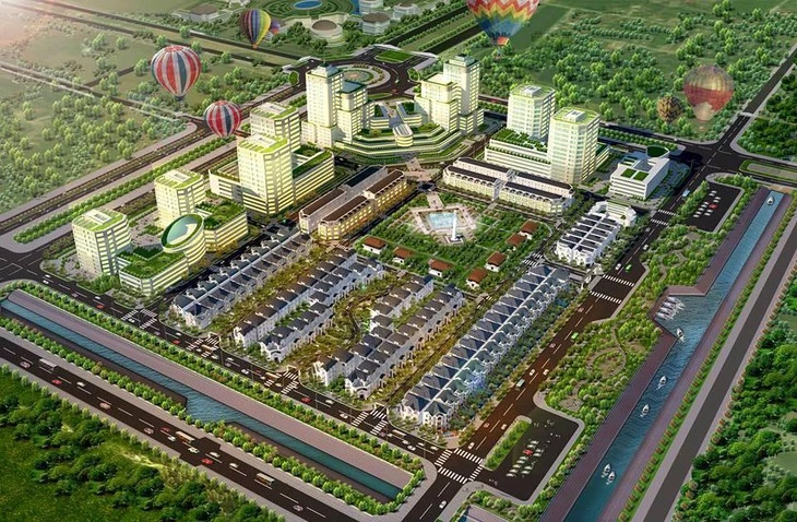 Dự án Khu công viên phần mềm, công nghệ thông tin tập trung tỉnh Thừa Thiên Huế, tại Khu B - Đô thị mới An Vân Dương. (Ảnh minh hoạ)