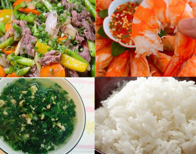 Thực đơn cơm chiều: 3 món dễ ăn mà chế biến không mất thời gian