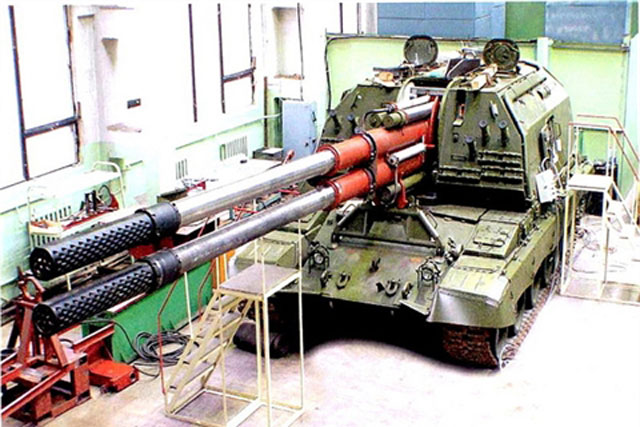 Pháo tự hành 2 nòng siêu tốc bắn được... 30 phát/phút