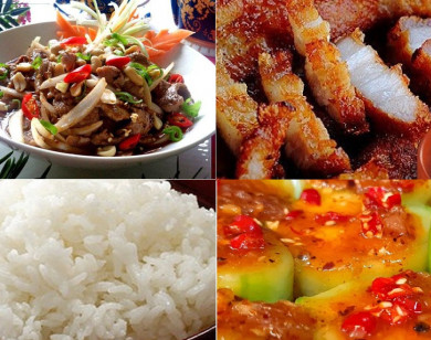 Thực đơn cơm chiều: Món ngon cuối tuần