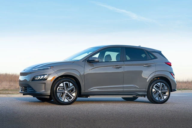 9. Hyundai Kona Electric.