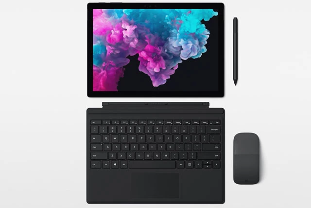 6. Microsoft Surface Pro 6.