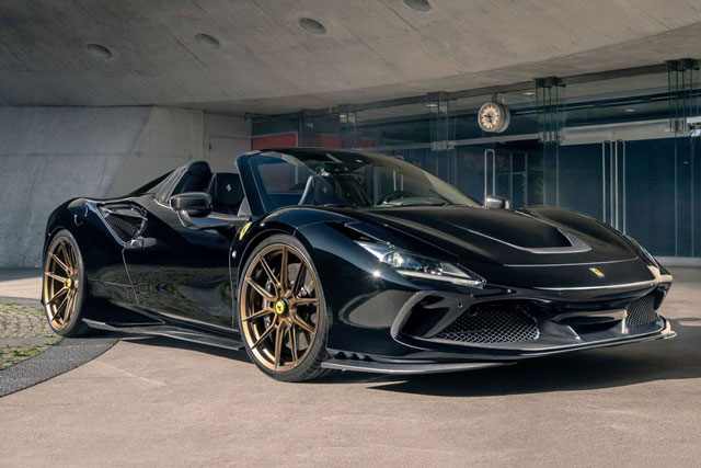 Siêu xe Ferrari F8 Spider ngầu hơn với gói độ của Novitec