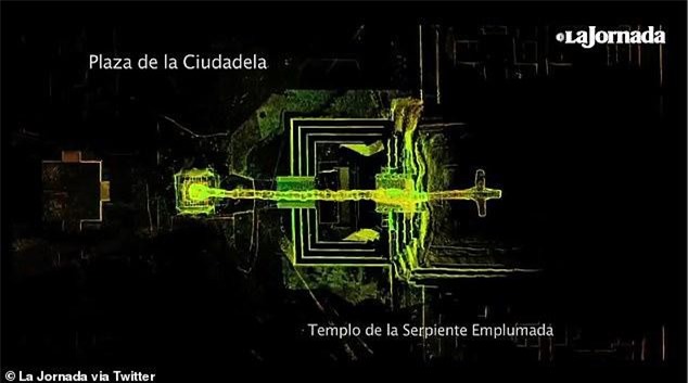 Phát hiện mới về đường hầm âm phủ trong lòng kim tự tháp ở Mexico ảnh 1
