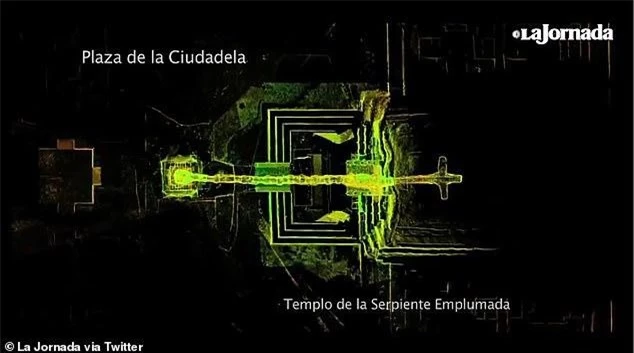 Phát hiện mới về đường hầm âm phủ trong lòng kim tự tháp ở Mexico ảnh 1